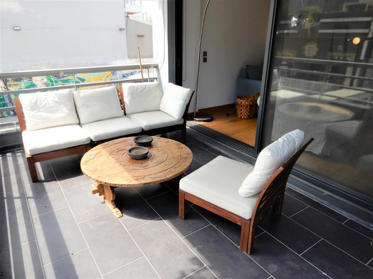 A-10 Modern & Luminous - 2Bd Athens' Party District Apartment Luaran gambar